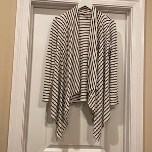 Black and white cardigan